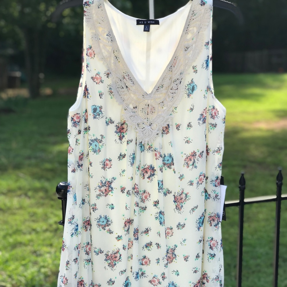 As U Wish flowery sundress
